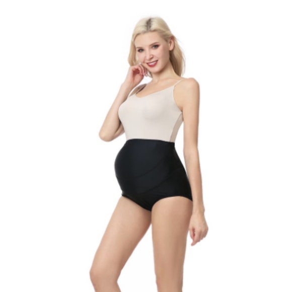 SOLD - KIMI + KAI Swim KORTNEY SUPPORT Maternity BIKINI Bottom BLACK Small NEW - Picture 4 of 9